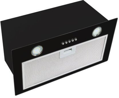 Okap i integruar Eleyus GMA L 14 150 52 BL, 370 m³/h, 52 cm, i zi