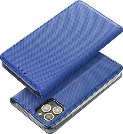 Калфa за книга за телефон Samsung A05s, Smart Case, темно сина