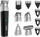 Trimmer multifunksional Babyliss MT812E, 11 në 1, bateri litium, i zi dhe argjendtë