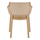 Karrige me krahë Peggy HM6368.03, polipropilen, 60x55x79cm, cappuccino