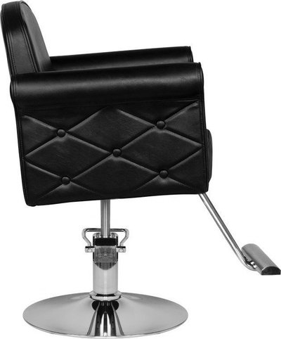Karrige berberi Activeshop Hair System HS69, lëkurë ekologjike, e zezë