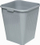 Kosh mbeturinash Bantex, 25L, plastik, gri