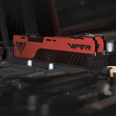 Memorie Patriot Viper Elite II, DDR4, 8 GB, 3200 MHz, CL18, PVE248G320C8