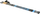 Shkopinj nordic walking Pacer Bjorn, alumini, 110-135 cm, blu