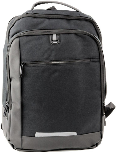 Shpinore biznesi për laptop, 16L, 45cm, me USB, e zezë