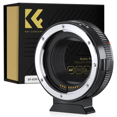 Adapter K&F Concept për Canon EF në EOS R