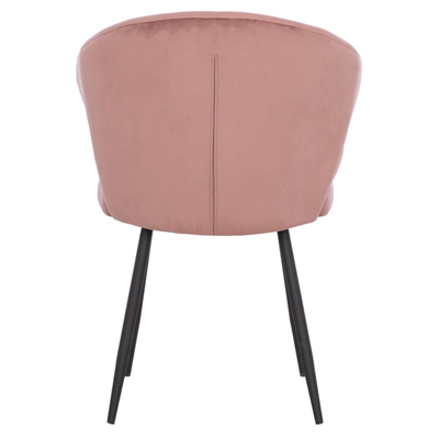 Kolltuk Jiya velvet + këmbë metal 60×60×85 cm (HM8728.02)