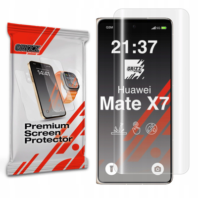 Mbrojtëse ekrani GrizzGlass Hydrofilm për Huawei Mate X7, hidrogel, transparente