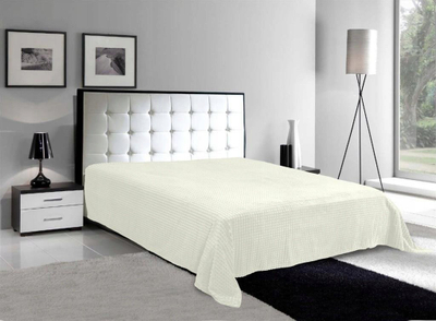 Mbulesë krevati Diamond Pearl, 170x210 cm, mikrofibër, bezhë