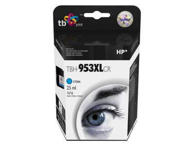 Katridha boje TB Print TBH-953XLCR, 25ml, cyan, e kaltër