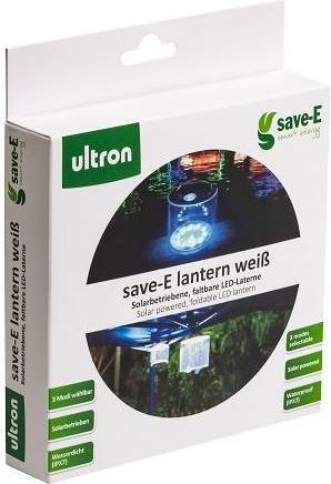 Llambë e palosshme diellore Ultron (185953), LED, e bardhë