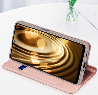Këllëf telefoni Dux Ducis Skin Pro për Xiaomi Redmi Note 12 Pro Plus, tip libër, me stand, i zi