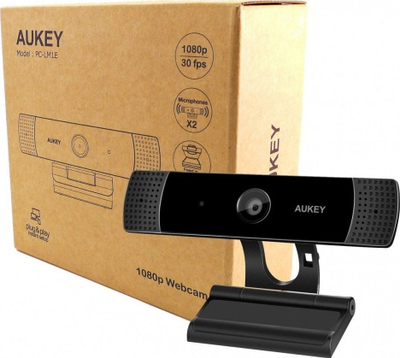 Kamerë Aukey PC-LM1E, 1920 x 1080, 55 °, 30x70x113 mm, e zezë