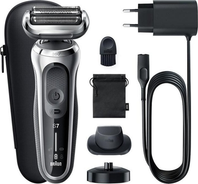 Aparat rroje elektrik Braun Series 7 71-S4200CS, AutoSense, kokë 360°, gri