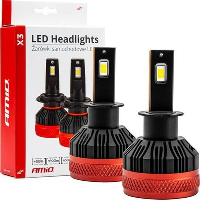 Llamba LED për veturë Amio X3 Series H3, 6500K, e bardhë