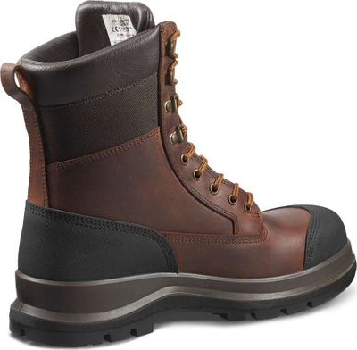 Çizme pune Carhartt High Work, membranë Storm Defender, shollë Vibram, kafe e errët, 48