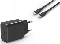 Karikues rrjeti PD 25W, USB Type C, kabllo 1m, i bardhë