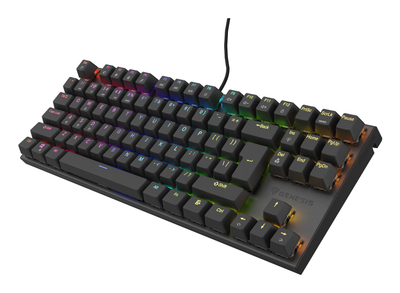 Tastierë Genesis Thor 303 TKL, Outemu Brown, RGB, e zezë