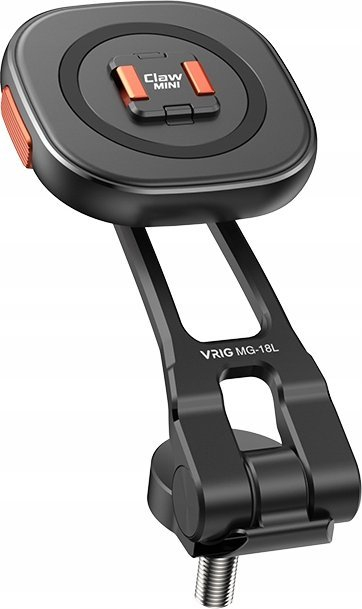 Mbajtëse telefoni për motor VRIG Claw Mini Mount System MG-18L, magnetike, alumini ABS, e zezë