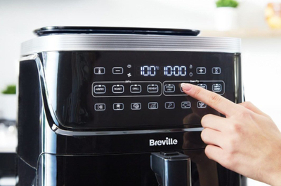 Fritezë me ajër të nxehtë Breville VDF133X, 7L, 1700W, e zezë