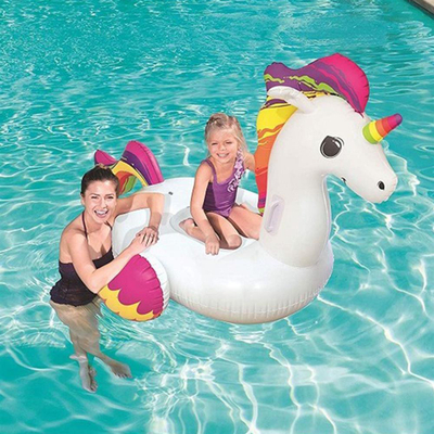 Gomë për not Bestway Huge Unicorn, 150x117cm, e bardhë / rozë