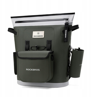 Термичка торба Rockbros, 18L, џеб за вода 2.5L, црна