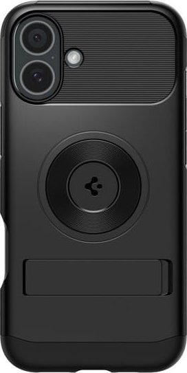 Mbrojtëse telefoni Spigen Slim Armor MagSafe për iPhone 16, e zezë