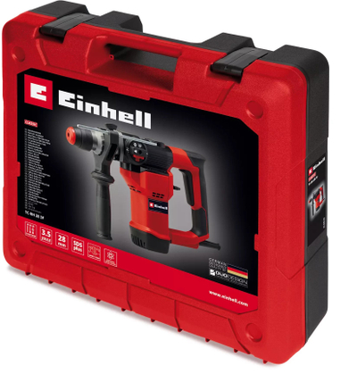 Електричен чекан Einhell TC-RH 28 3F, 950W, SDS Plus, црвен