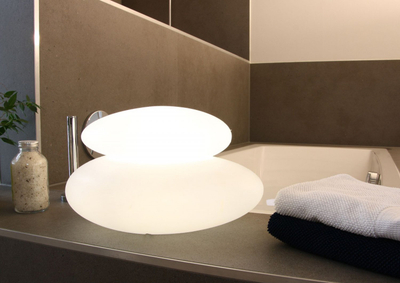 Llambë dekorative diellore LED Outdoor Shining Stone, për ambient të jashtëm, shumëngjyrëshe