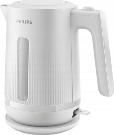 Çajnik elektrik Philips 3000 Series HD9411/00, 1.7L, me ndriçim LED, i bardhë