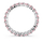 Unazë për femra Swarovski 5658852, e argjendtë/rozë