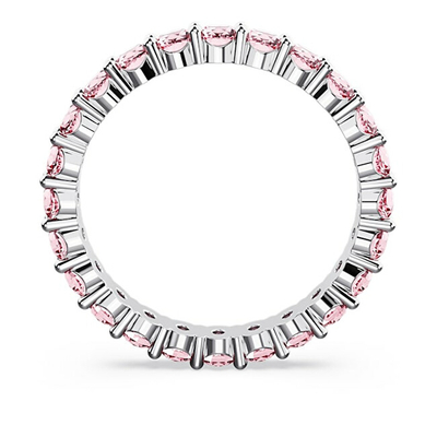 Unazë për femra Swarovski 5658852, e argjendtë/rozë