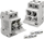 Bazë sigurimi DC Qoltec 2P 1000V 20A, për siguresa 10x38 mm, gri