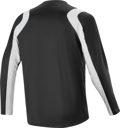 Блуза за велосипедизам Alpinestars A Supra Oscar Jersey, со долги ракави, за мажи, црна