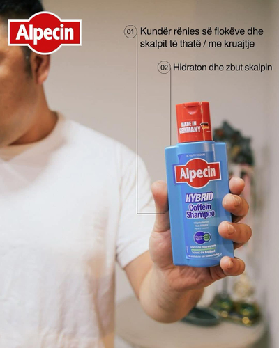 Alpecin Hybrid Caffeine Shampoo, 250ml