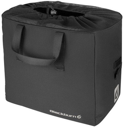 Торба pannier за велосипед Blackburn Local Grocery, 16L, преклоплива, црна
