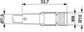 Приклучен кабел LAPP AB C4 5,0PUR M8FS, 5m, 4P, FIELDBUS