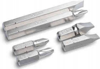 Set kaçavidash me goditje SATA ST09602SJ, 8 copë, të sheshta dhe kryq, në kuti jeshile