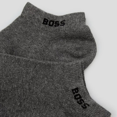 Set çorapesh për meshkuj HUGO BOSS mHB1364, 2 palë, të hirta