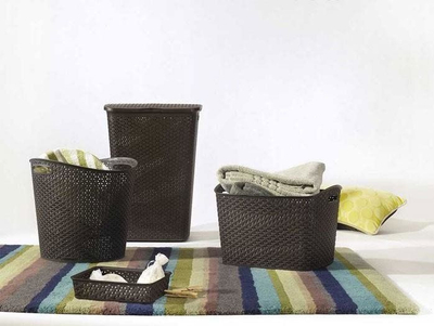 Shportë plastike Curver My Style 2045064, madhësi A4, kafe e errët
