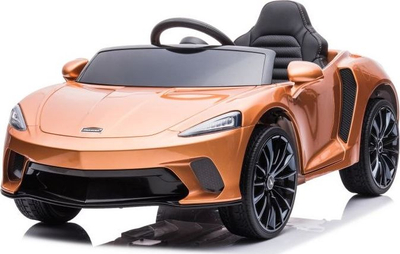 Makinë elektrike për kalamaj McLaren GT, 12V, me pult, ngjyrë e artë metalike