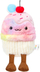 Магнетичен паричник Laut MAGMOJI Cupcake, компатибилен со MagSafe, плюш ткаенина, многуобоен