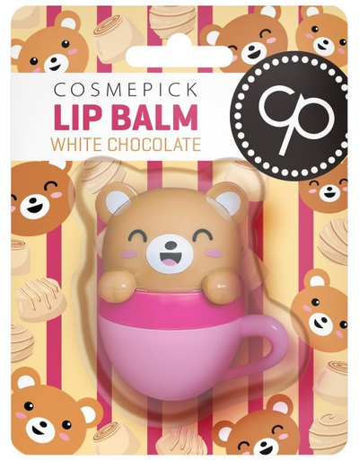 Balsam buzësh Makeup Revolution Cosmepick White Chocolate, 6g, me erë çokollate të bardhë