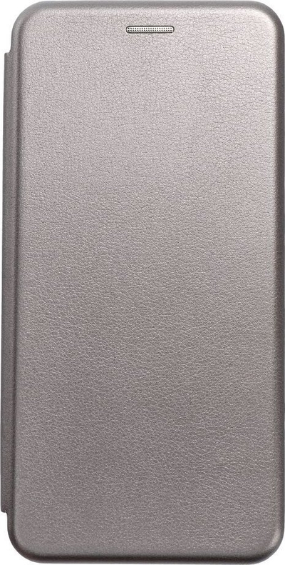 Futrollë libri OEM Book Elegance për Samsung A14 4G A15 5G, me magnet, gri metalike