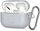 Mbulesë silikoni Tech-Protect për Apple AirPods Pro 3, me karabinë, gri