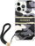 Kapak telefoni Guess Camo Strap GUHCP13XKCABBK, për iPhone 13 Pro Max 6.7", hardcase, i zi