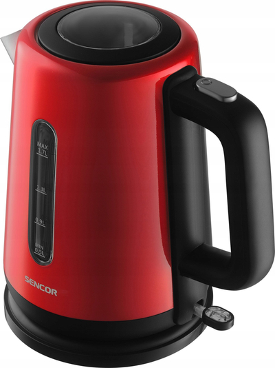 Çajnik elektrik Sencor SWK 1751RD, 1.7L, 2200W, i kuq