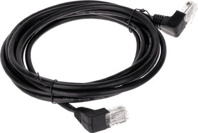 Kabllo rrejti RBLINE PATCHCORD RJ45, UTP Cat5e, 3m, e zezë