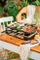 Grill elektrik Adler AD 6616 Raclette 4 në 1, 1400W, për 8 persona, i zi