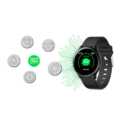 Smartwatch G. Rossi SW010-11, ekran 1.3", IP67, i zi